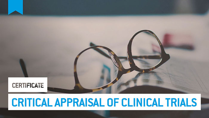 Eu2P Certificate: Critical appraisal of clinical trials: evidence-based medicine and its uncertainties