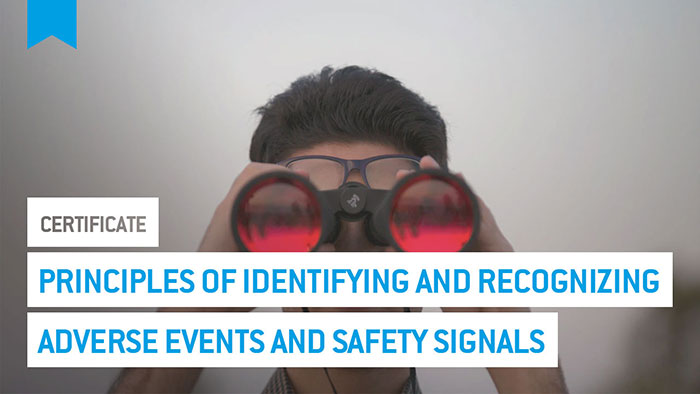 Eu2P Certificate: Principles of identifying and recognizing adverse events and safety signals