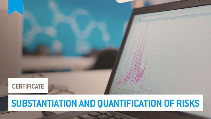 Eu2P Certificate: Substantiation and quantification of risks