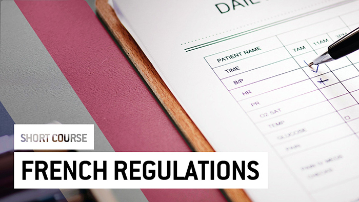 Eu2P Short Course: French Regulations