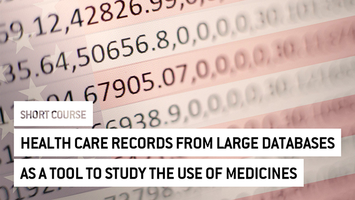 Eu2P Short Course: Health care records from large databases as a tool to study the use of medicines